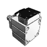 CVQM - 밸브 부착 박형 실린더/가이드 로드형