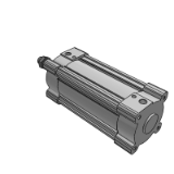 CP96S/CP96SD - ISO Cylinder:Standard Double Acting,Single/Double Rod