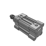 CP96S_C/CP96SD_C - ISO 气缸:标准型 双作用,单/双杆