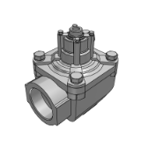 VXFA2 - 集尘器用2通阀/气控型
