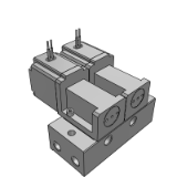 VVT34(VO325M) - 3 Port Solenoid Valve/Direct Operated Poppet Type/Manifold Specifications