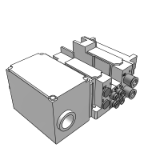 JJ5SY3-10T-M-BASE - 插入式插件连接集装阀:弹簧式端子台盒/端子台盒/连接真空单元ZK2