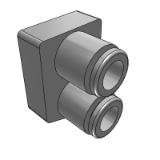 SS0700-52A - Dual Flow Fitting