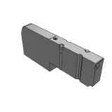 S07_1_VALVE - Slim Compact Plug-in Manifold Bar Base:Valve/For Manifold Mounting