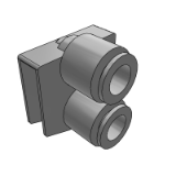 SSQ2000-52A - Dual Flow Fitting Assembly