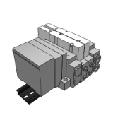 SS5V2-EX120_16 - 盒式底板: 对应EX120一体型 (对应输出) 串行传送系统