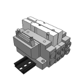 SS5V2-P_16 - 盒式底板: 对应扁平电缆接线系统