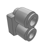 SY3000_FITTING - Dual Flow Fitting