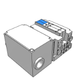 SS5Y3-10TC - 插入式插件连接集装阀:对应端子台盒 (弹簧形)