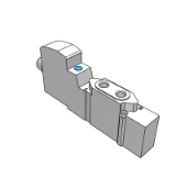SY3_20_WA - Body Ported 5 Port Valve/Made to Order M8 Connector Conforming to IEC60947-5-2