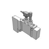 SY5_3_P - Top Ported Valve with Pressure Sensor