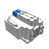 25A-SS5Y5-10_11 - 插入式插件连接集装阀:D型辅助插座