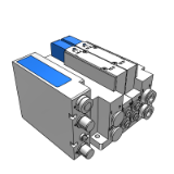 25A-SS5Y5-10S_11S - 插入式插件连接集装阀:对应EX260系列