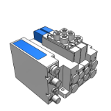 25A-SS5Y5-12S - 插入式插件连接集装阀:对应EX260系列