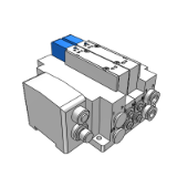 SS5Y5-10SA_11SA - Plug-in Connector Connecting Assembly: EX500 Gateway Decentralized System (64 Points)