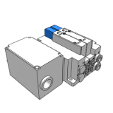 SS5Y5-10TC_11TC - 插入式插件连接集装阀:对应端子台盒 (弹簧形)