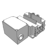 SS5Y5-12TC-BASE - Plug-in Connector Connecting Base: Terminal Block Box (Spring Type)
