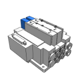 25A-SS5Y7-10_11 - 插入式插件连接集装阀:D型辅助插座