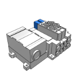 25A-SS5Y7-12T - 插入式插件连接集装阀:对应端子台盒