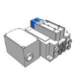 SS5Y7-10TC_11TC - 插入式插件连接集装阀:对应端子台盒 (弹簧形)