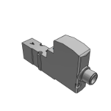SYJ3_3_WA_SU - IEC60947-5-2规格产品M8型插头(底板配管型(4通))/单体