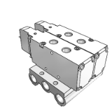 VV5F5-20 - Body Ported Manifold Assembly:Common exhaust