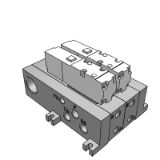 VV5FR2-01T - Plug-in Type: With Terminal Block (Individual Junction Cover)