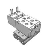VV5FS1_20 - 直接配管型/集装阀:先导式单独排气