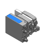 VV5QC11-S - 底板配管型插入式组件集装: EX260一体型(输出对应)