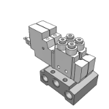 VV5QZ12-C - 直接配管形プラグリードユニット/マニホールド: コネクタキット