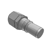 KK P N - 插头/带螺母接头型(夹布聚氨酯软管用)