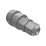 KK S N - 插座/带螺母接头型(夹布聚氨酯软管用)
