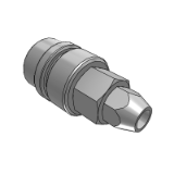 KKHS-N - S 连接器/插座 带螺母管接头式(夹布聚氨酯软管用)
